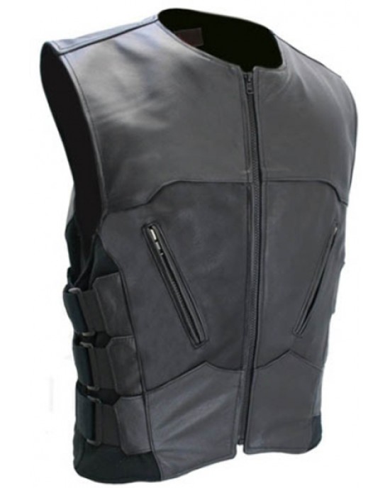 Leather Vest Mens